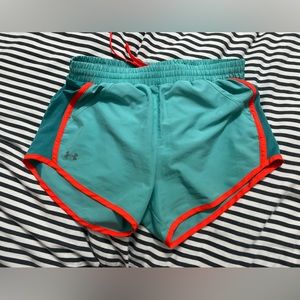 Under armour dry fit women running shorts